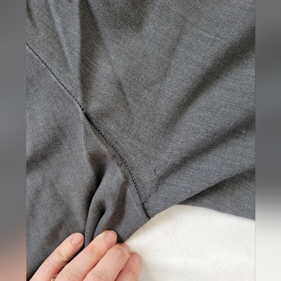Star City grey dress slacks/pants/trouser functional front pockets 3 juniors - Picture 10 of 10